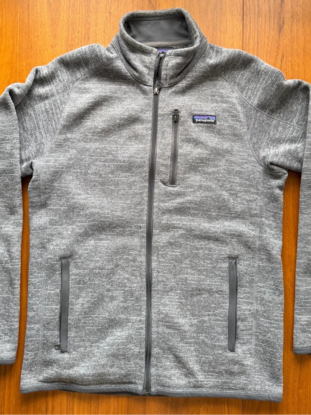Patagonia Men's Medium Better Sweater Jacket in Nickel Grey